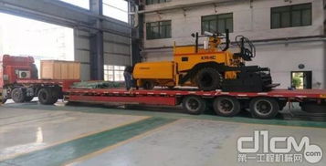 中交西筑LTD600輪式攤鋪機助力山東道路建設，引領工程管理新標桿